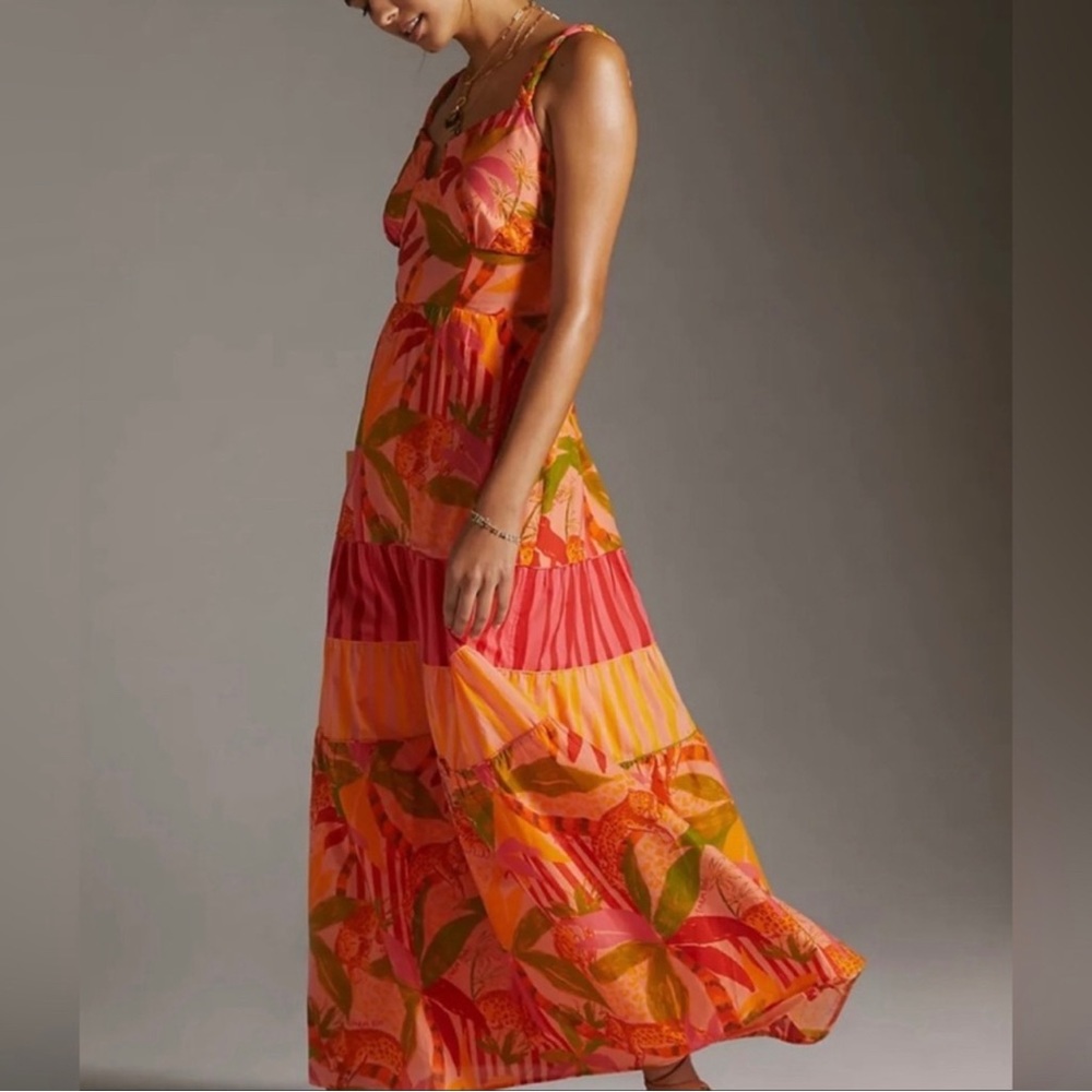 NWT FARM RIO ANTHROPOLOGIE MAXI DRESS - Picture 2 of 10